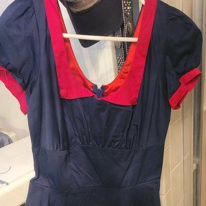 Pin Up Girl Dorothy Dress Large